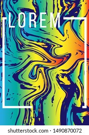 Modern Abstract Liquid Background Social Media and Presentation Use.
