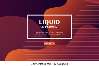 modern abstract liquid color background. dynamic textured geometric elements design.can be used on posters,banner,web and any more