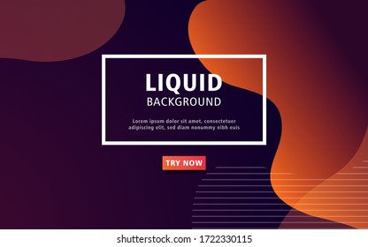 fondo moderno de color líquido abstracto. diseño de elementos geométricos dinámicos texturados.puede ser utilizado en carteles, banners, web y mucho más