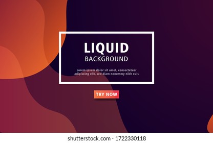 modern abstract liquid color background. dynamic textured geometric elements design.can be used on posters,banner,web and any more