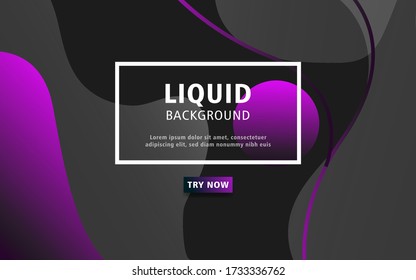 modern abstract liquid color background. dynamic textured geometric elements design.can be used on posters,banner,web and any more