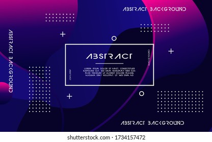 modern abstract liquid color background. dynamic textured geometric elements design with dots decoration. can be used on posters,banner,web and any more