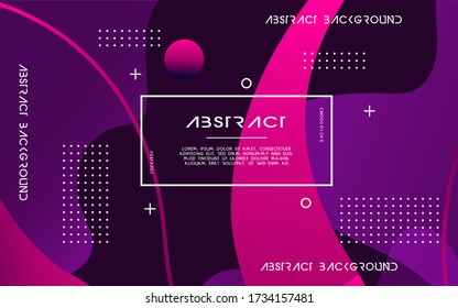 fondo moderno de color líquido abstracto. diseño de elementos geométricos con textura dinámica con decoración de puntos. se puede usar en afiches, banner, web y ya