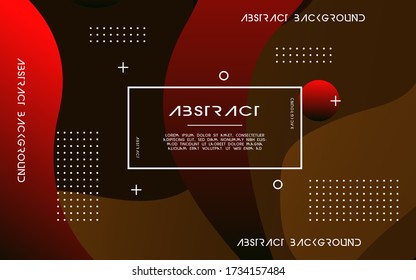 modern abstract liquid color background. dynamic textured geometric elements design with dots decoration. can be used on posters,banner,web and any more