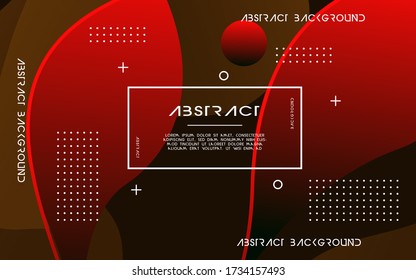 modern abstract liquid color background. dynamic textured geometric elements design with dots decoration. can be used on posters,banner,web and any more