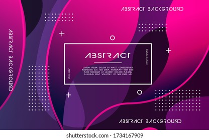 fondo moderno de color líquido abstracto. diseño de elementos geométricos con textura dinámica con decoración de puntos. se puede usar en afiches, banner, web y ya