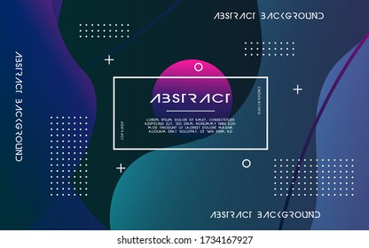 modern abstract liquid color background. dynamic textured geometric elements design with dots decoration. can be used on posters,banner,web and any more