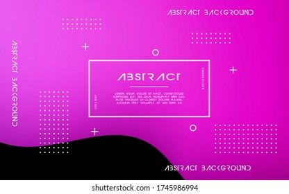 fondo moderno de color líquido abstracto. diseño de elementos geométricos con textura dinámica con decoración de puntos. se puede usar en afiches, banner, web y ya