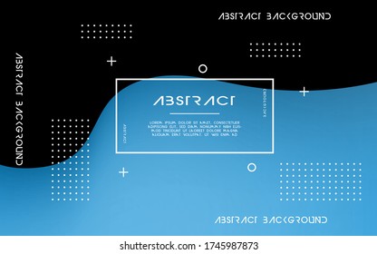 modern abstract liquid color background. dynamic textured geometric elements design with dots decoration. can be used on posters,banner,web and any more