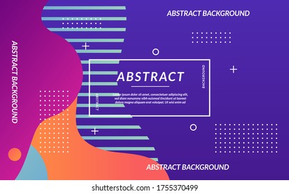 modern abstract liquid color background. dynamic textured geometric elements design.can be used on posters,banner,web and any more