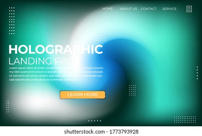 modern abstract liquid color background. dynamic textured geometric elements design. Holographic style can be used on posters,banner,web and any more 