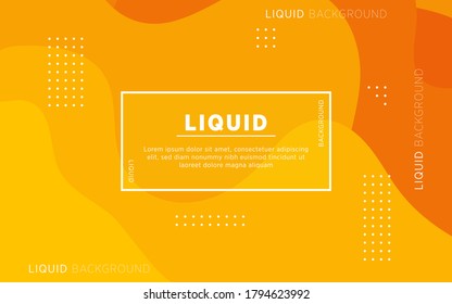 modern abstract liquid color background. dynamic textured geometric elements design.can be used on posters,banner,web and any more