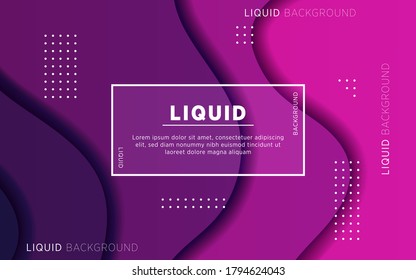 modern abstract liquid color background. dynamic textured geometric elements design.can be used on posters,banner,web and any more