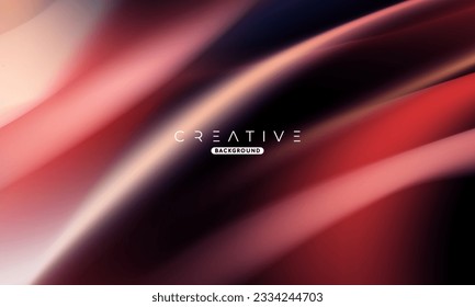 Modern Abstract liquid gradient Background. Fluid color mix. Red vivid Color blend. Modern Design Template For Your ads, Banner, Poster, Cover, Web, Brochure, and flyer. Vector Eps 10