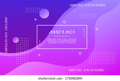 modern abstract liquid gradient abstract wavy background banner design with circle,can be used in cover design,poster,book design,website backgrounds or advertising.vector illustration.