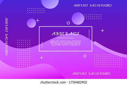 modern abstract liquid gradient abstract wavy background banner design with circle,can be used in cover design,poster,book design,website backgrounds or advertising.vector illustration.