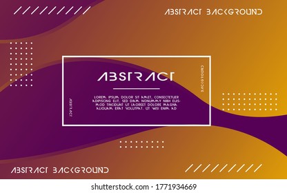 diseño de banner de fondo ondulado abstracto de gradiente líquido abstracto moderno con círculo, se puede usar en diseño de portada, afiche, diseño de libros, fondos de sitios web o publicidad.ilustración vectorial.