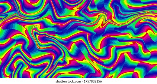 Moderno Resumen líquido efecto arco iris fondo vectorial
