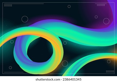 Modern Abstract Liquid Style Background