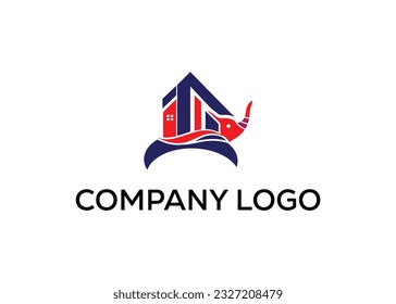  modern abstract logo and branding animal logo design . Perfect logo for business related to industry. creative style logo design vector.