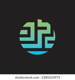 modern abstract logo, with color combination this colorful logo design is perfect for media and creative industry. very simple, minimalist, modern, elegant.