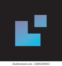 modern abstract logo, with color combination this colorful logo design is perfect for media and creative industry. very simple, minimalist, modern, elegant.
