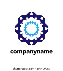 Modern abstract logo design, business icon. Geometric emblem

