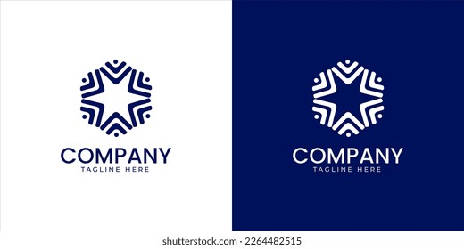 moderne abstrakte Logo-Design kreative Symbole