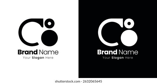 Modern Abstract Logo Design with Geometric Elements for Brand Identity and Recognition