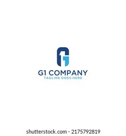 Modern abstract logo design icon symbol graphic element