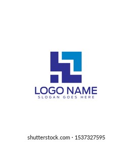 Modern Abstract Logo Design Template for Company or Corporate.  Vector EPS 8