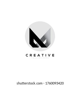 Plantilla moderna de diseño de logotipo abstracto