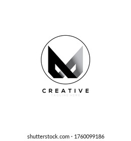 Plantilla moderna de diseño de logotipo abstracto