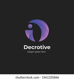 Plantilla de diseño de logotipos abstractos modernos 