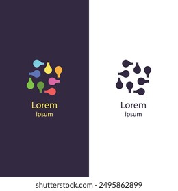 Modern abstract logo, high-quality and isolated vector design. Ideal for websites, flyers, business cards, and banners. Easily customizable to suit your branding needs.