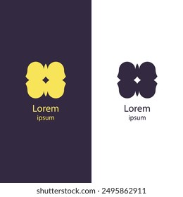 Modern abstract logo, high-quality and isolated vector design. Ideal for websites, flyers, business cards, and banners. Easily customizable to suit your branding needs.