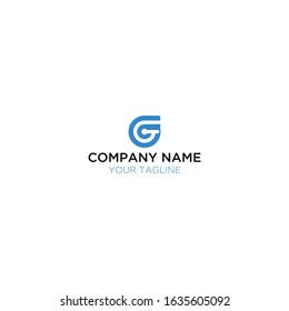 modern abstract logo letter G