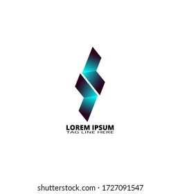 Logo abstracto moderno perfecto para cualquier marca y compañía. EPS vectorial 10.