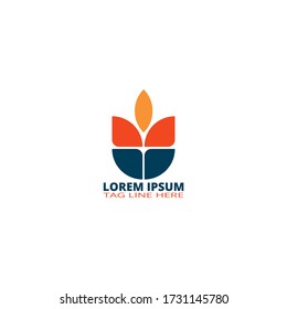 Logotipo abstracto moderno adecuado para medios de comunicación icono social, marca, empresa y etc. Vector EPS 10.