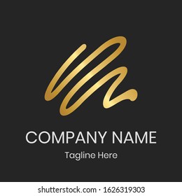 modern abstract logo template for company and business