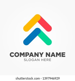 Modern Abstract Logo Template Design