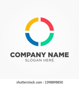 Modern Abstract Logo Template Design