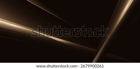 Modern abstract luxury banner. Abstract gold and black polygon elegant background vector for branding presentation or product ads bg