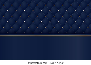 Modern abstract of luxury gradient blue