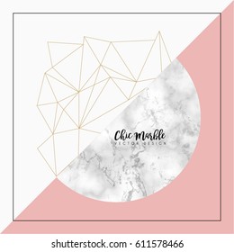 Modern Abstract Marble Vector Design