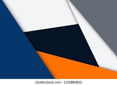 Modern abstract material colorful design vector background, EPS10
