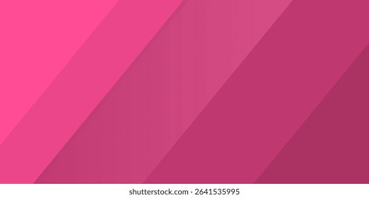 Modern abstract material pink gradient design vector background.