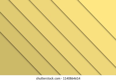 Modern abstract material yellow design vector background, EPS10