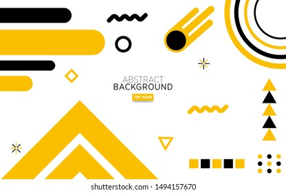 modern abstract memphis background,
can be used in cover design, poster, flyer, book design, website backgrounds or advertising. vector illustration.