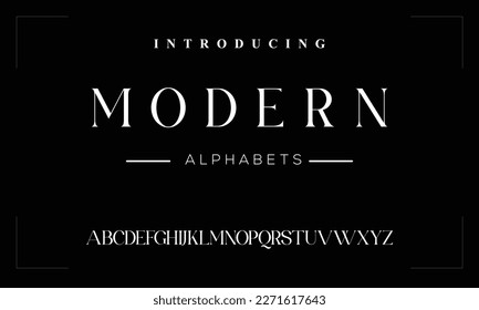 Modern abstract minimal modern alphabet fonts. Typography technology electronic digital music future creative font. vector illustration